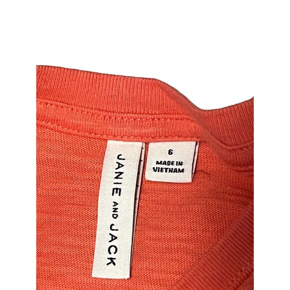 Janie and Jack Boys Pocket T Shirt Size 6 Excellent like new condition Not sure - Picture 3 of 4